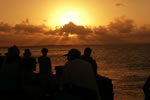 Por do sol em Morro de S�o Paulo